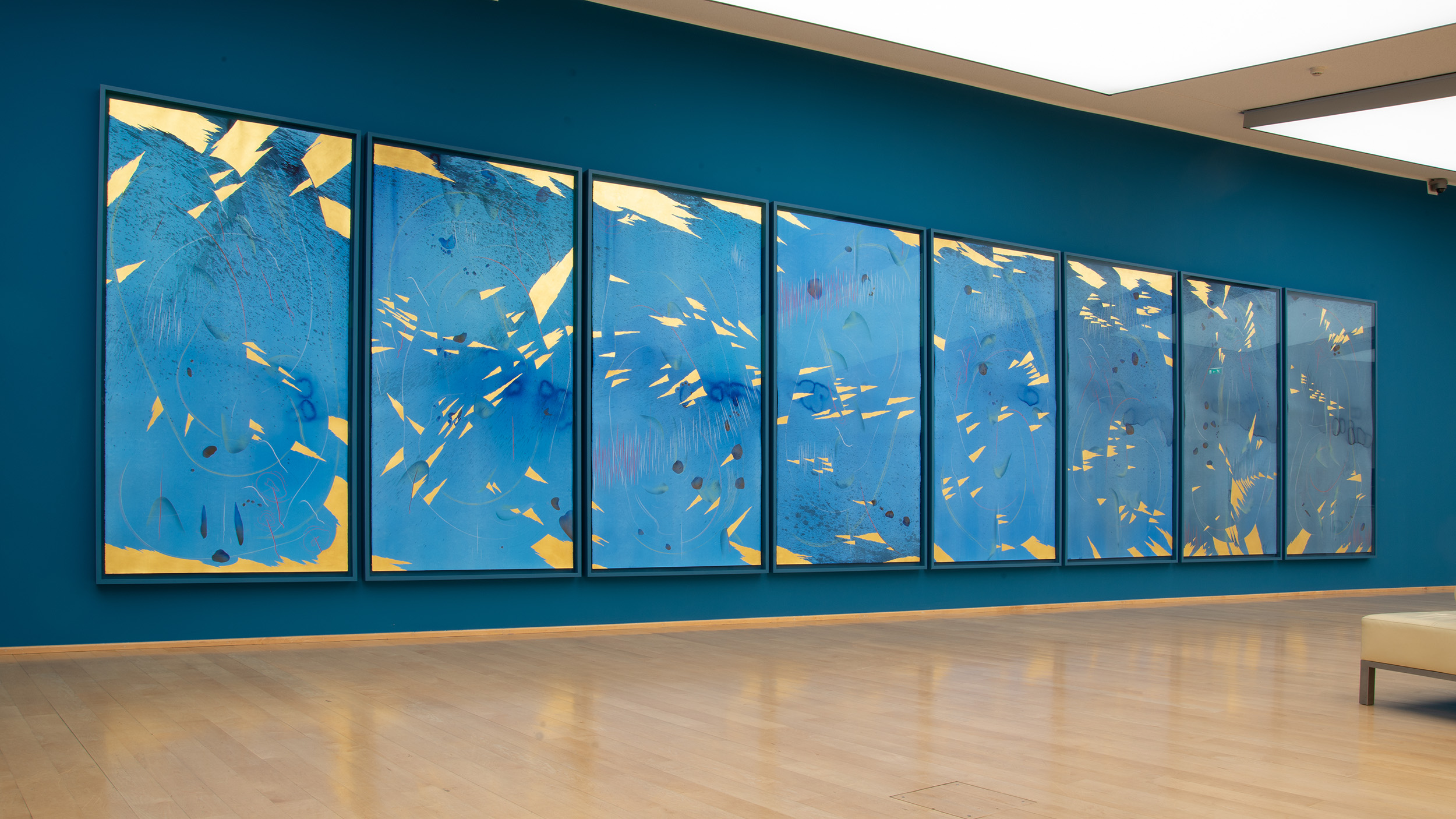 Installation view Jorinde Voigt Universal Turn Horst-Janssen-Museum, Oldenburg, Germany Photo-Andrey Gradetchliev