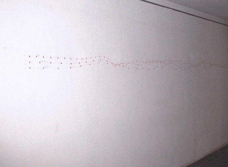 Jorinde Voigt - Wandzeichnung Tel Aviv, 2009