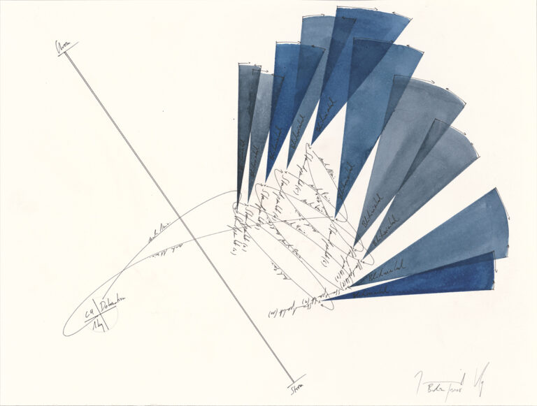Jorinde Voigt - Blickwinkel-Studie I (Tusche), 2008