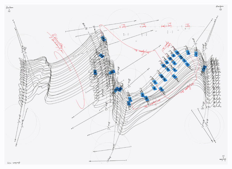 Jorinde Voigt - Symphonische Studie (Blue) I, 2009