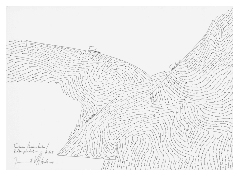 Jorinde Voigt - Territorien / Konvex-Konkav / Richtungswechsel I-III, 2010