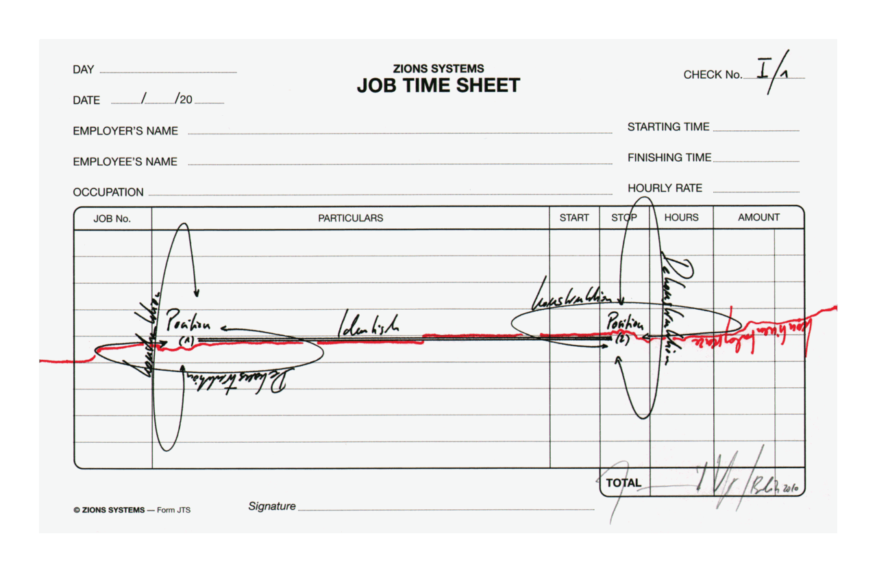 Jorinde Voigt - Job Time Sheets