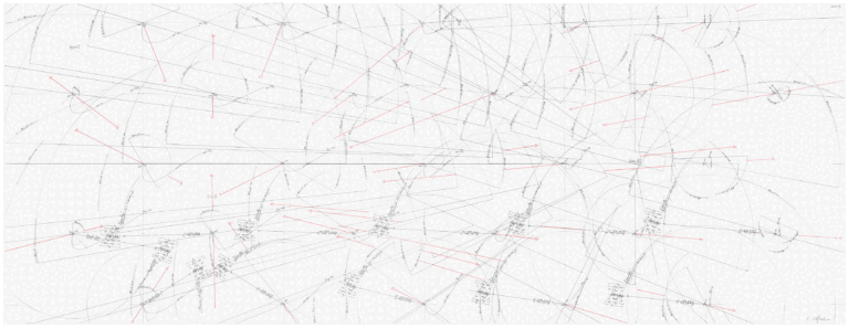 Jorinde Voigt - 27 Positionen, Deklination Blickwinkel, Akustische Raumabtastung, Strom, 2009