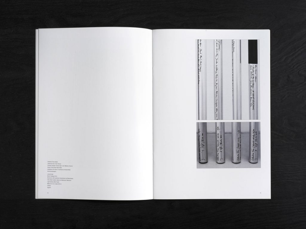 Jorinde Voigt - Collective Time, Catalog on the occasion of the same entitled exhibition at Klosterfelde, Berlin, Editor: Klosterfelde, Text: Jorinde Voigt, Language: English, German, 49 pages, Publishing: Klosterfelde, ISBN: -, Price: €15,00.