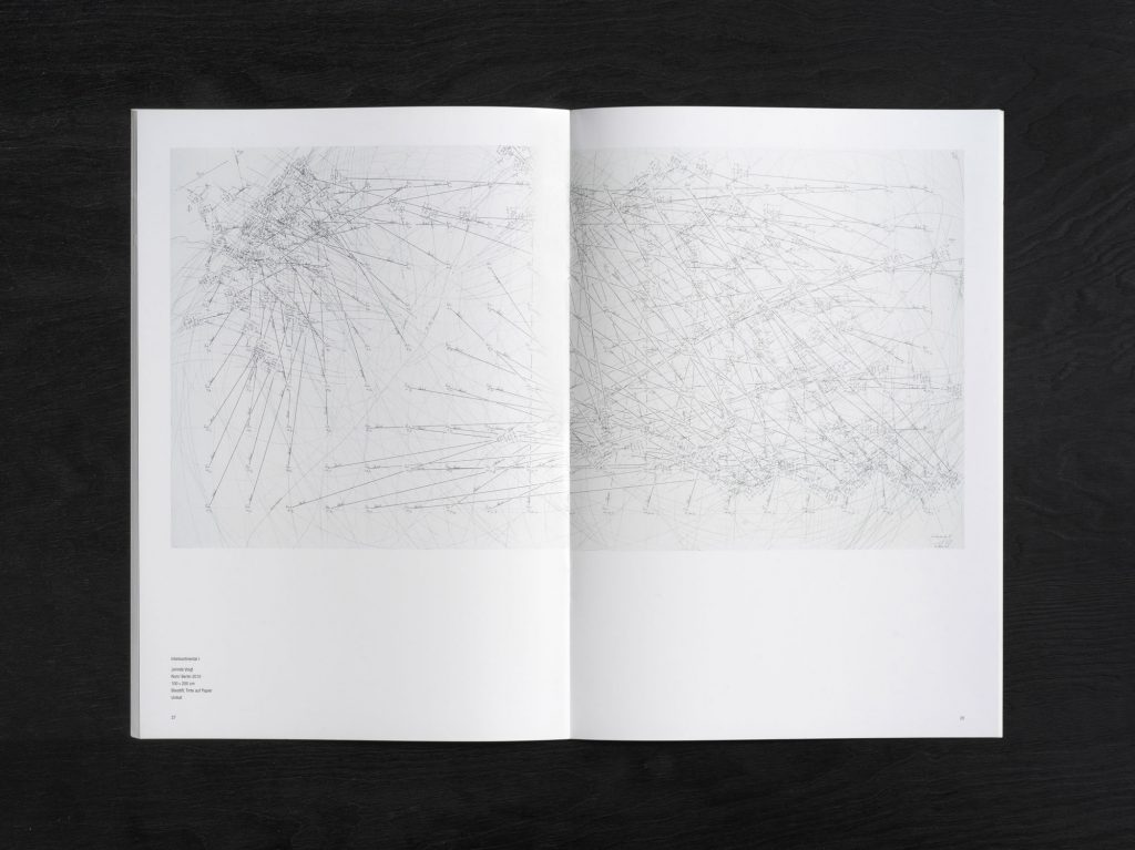 Jorinde Voigt - Collective Time, Catalog on the occasion of the same entitled exhibition at Klosterfelde, Berlin, Editor: Klosterfelde, Text: Jorinde Voigt, Language: English, German, 49 pages, Publishing: Klosterfelde, ISBN: -, Price: €15,00.