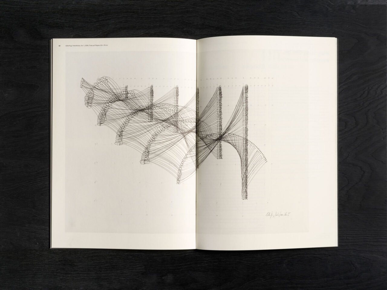 Jorinde Voigt - Matrix / Lemniscate / ∞, Catalog on the occasion of the same entitled exhibition at Galerie Christian Lethert, Cologne, Editor: Galerie Christian Lethert, Jorinde Voigt, Text: Andrew Cannon, Oliver Tepel, Anna Zett, Language: English, German, total pages: 76, Publishing: Kerber Verlag Bielefeld, ISBN: 978-3-866678-285-3, Price: €15,00.