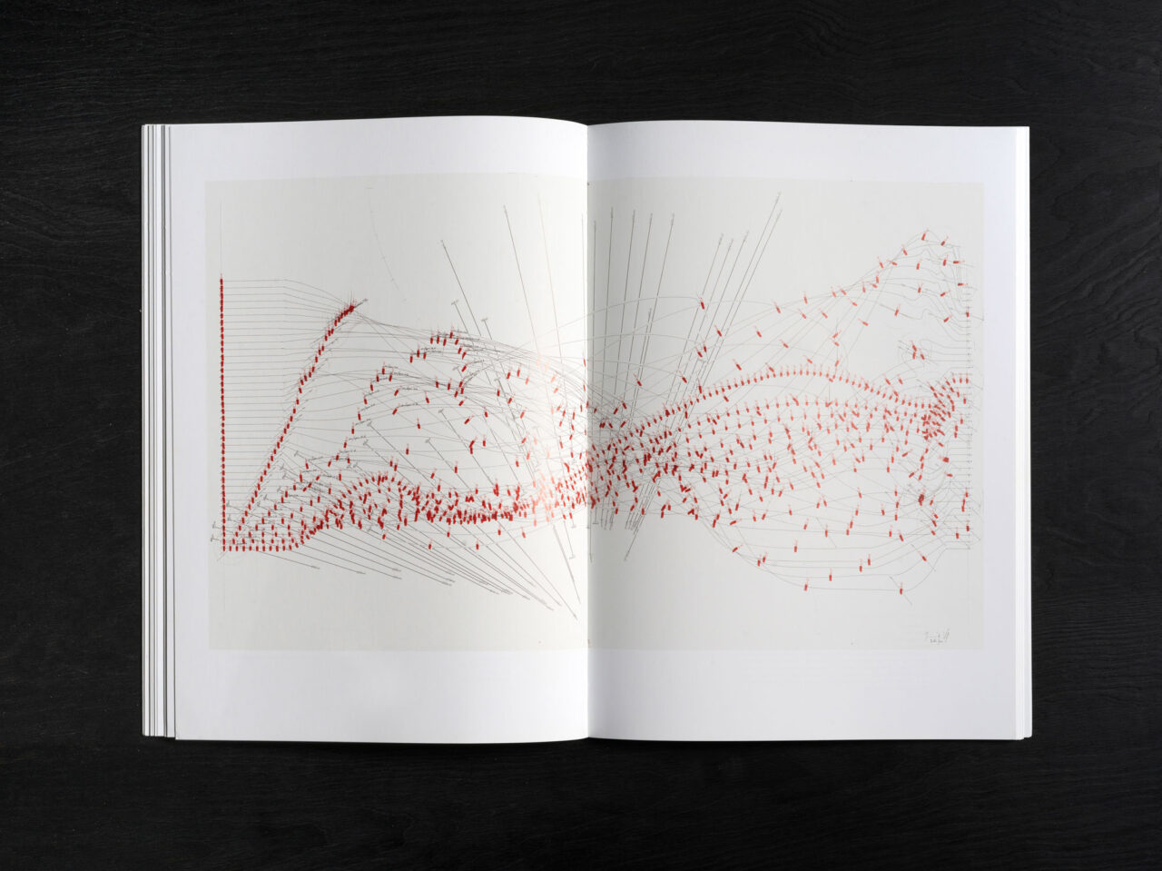 Jorinde Voigt – Nexus, Catalog on the occasion of the exhibition Jorinde Voigt at Von der Heydt Museum, Wuppertal, Editor: Julia Klüser, Text: Andreas Schalhorn, Lisa Sintermann, Language: English, German, total pages: 144, Publishing: Hatje Cantz, ISBN: 978-3-7757-2823-2, Price: €35,00