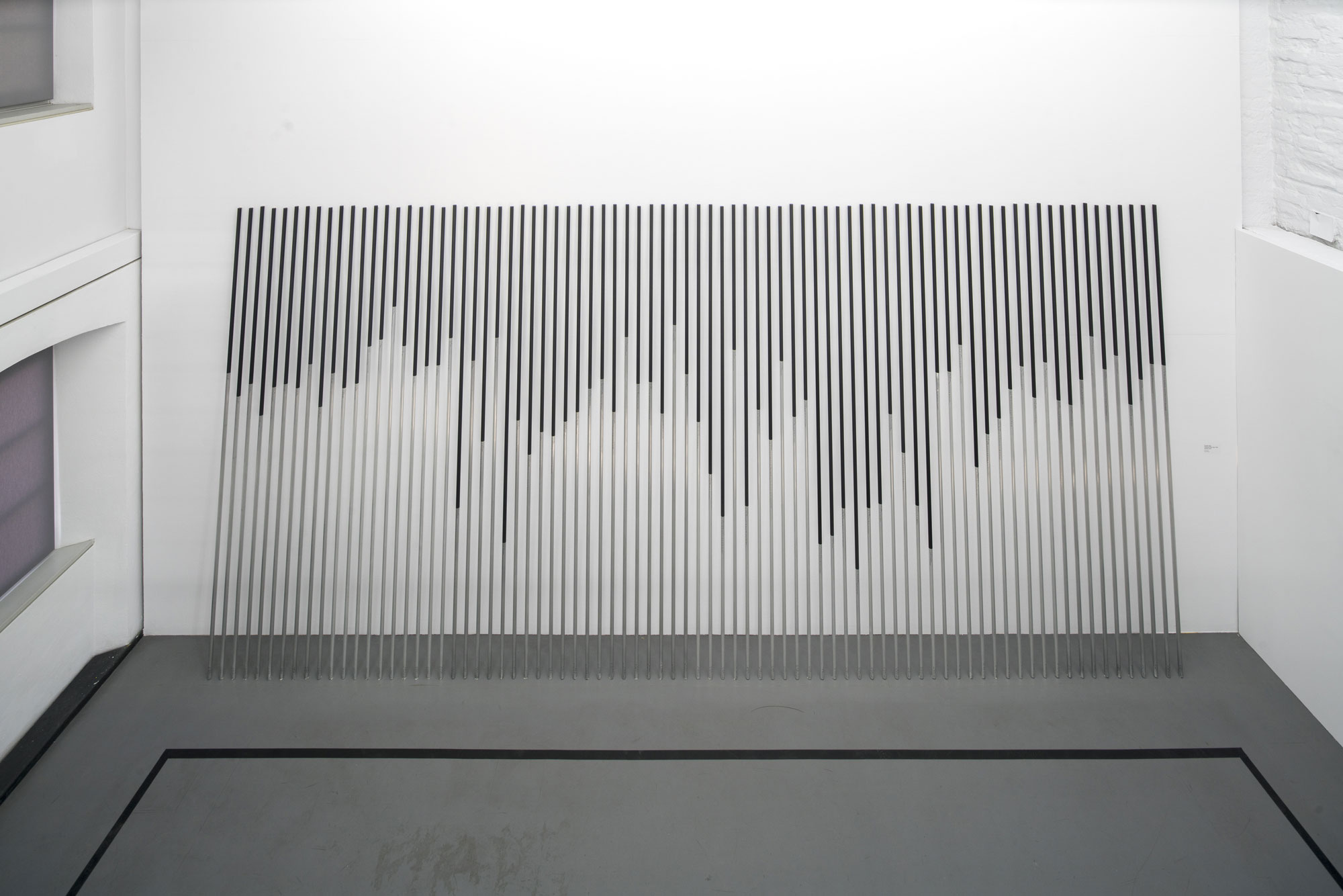 Collective Time, Jorinde Voigt, Berlin 2010 Installation-view: Gemalte Diagramme. Bauhaus, Kunst und Infografik, Museum für Konkrete Kunst, Ingolstadt Photo by Hubert P. Klotzeck