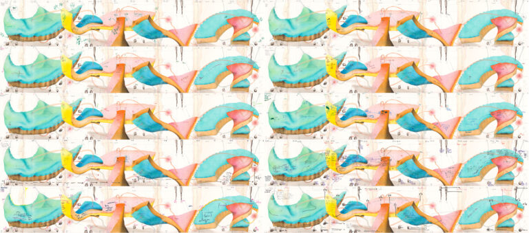 Jorinde Voigt - Partituren The Shift (Song of the Earth) I-VIII, 2016